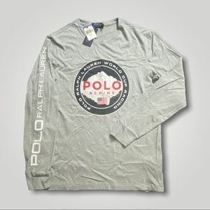 Polo Ralph Lauren alpine World Cup racing shirt size Medium